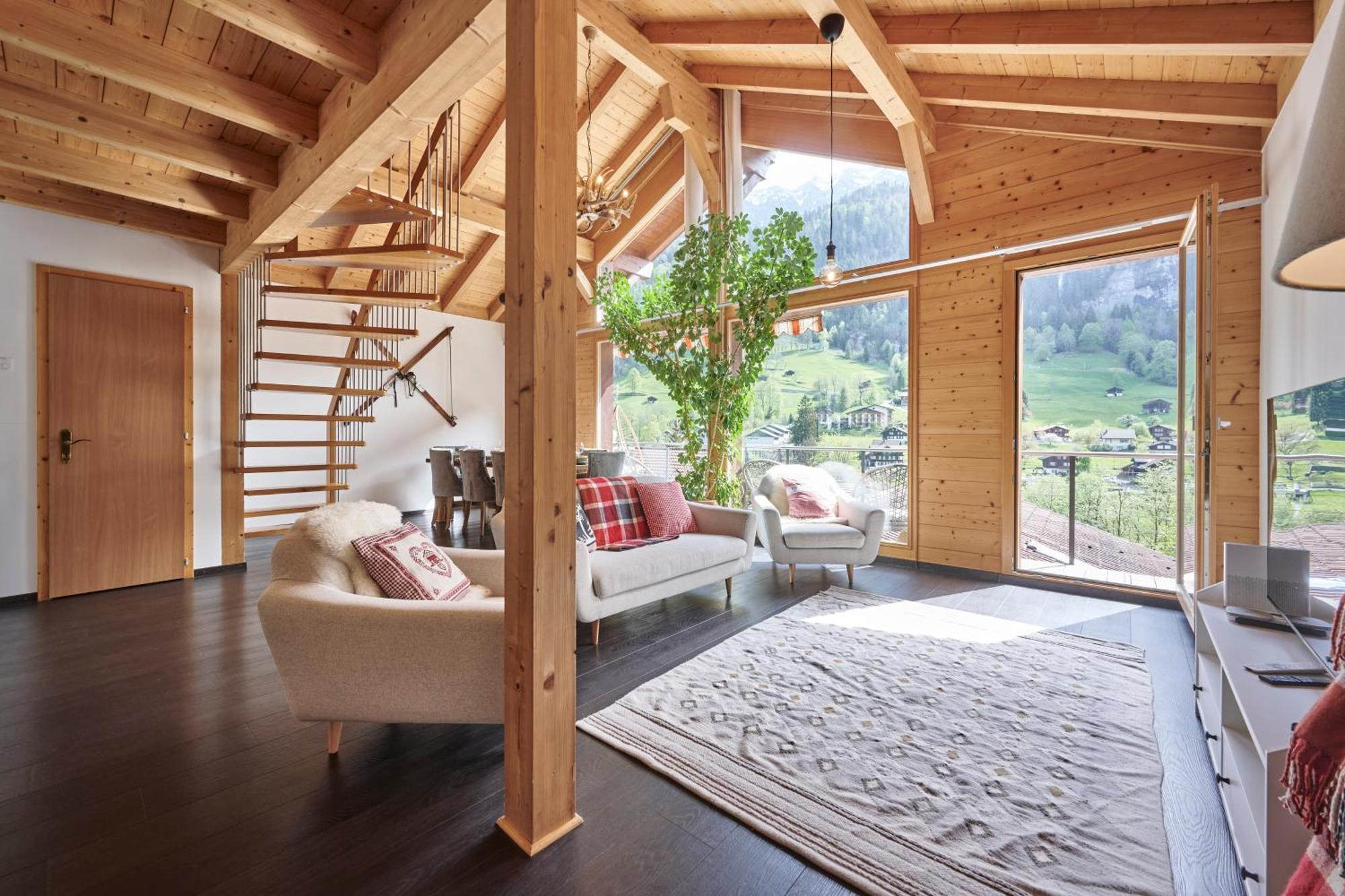 Chalet Лаутербруннен Экстерьер фото